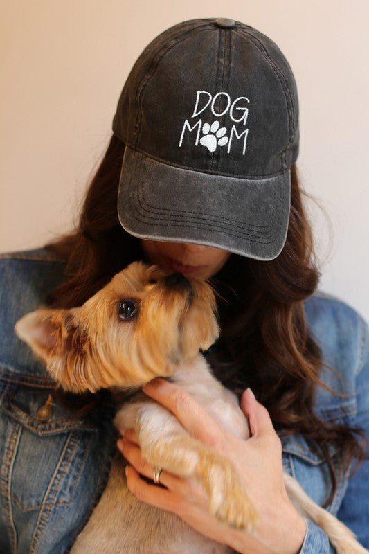 Dog Mom Hat - Embroidered Edition