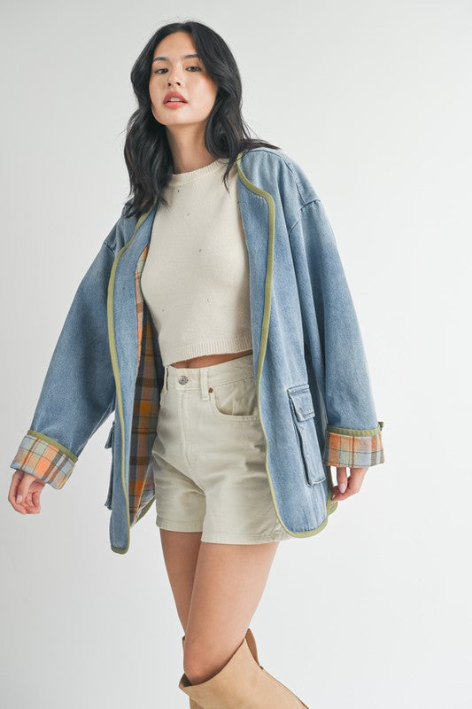 Jolene Denim Blazer