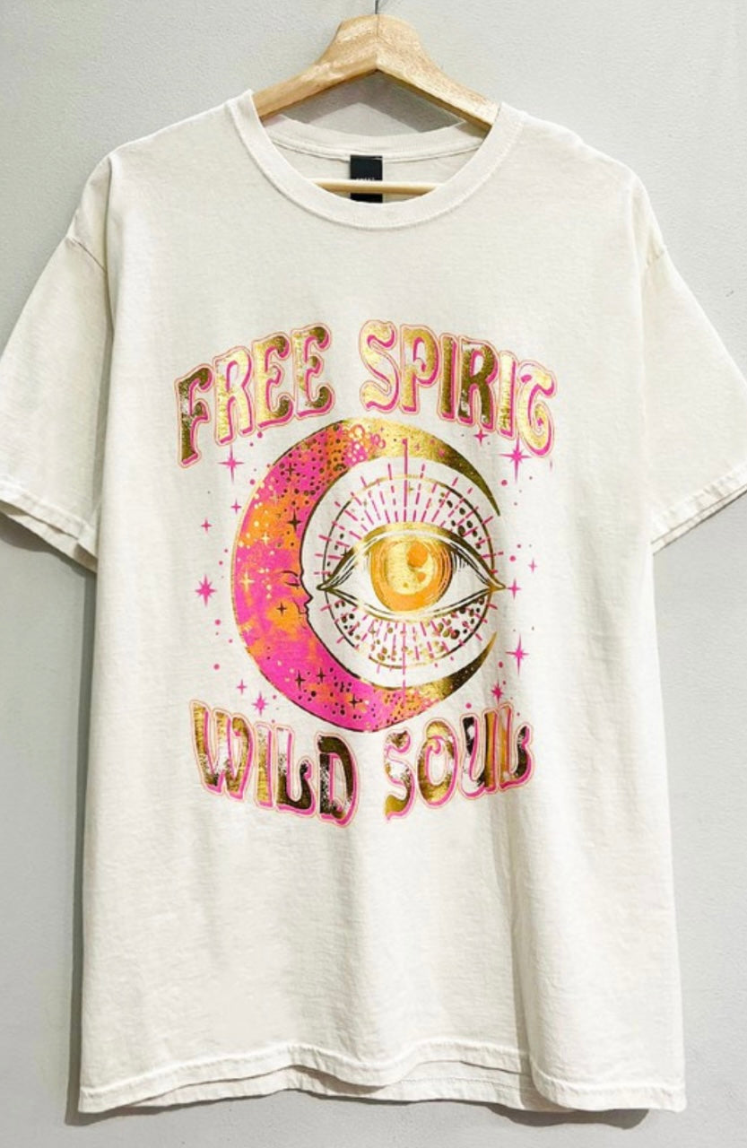 Cosmic Gold Oversized Tee