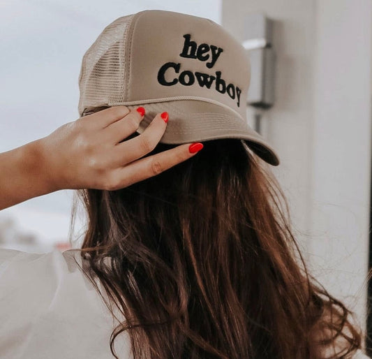 Trucker Hat: Hey Cowboy