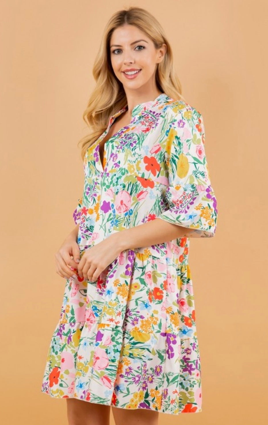 Luxe Garden Tea Party Dress