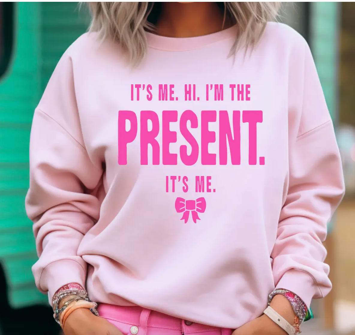 I'm The Present Sweatshirt