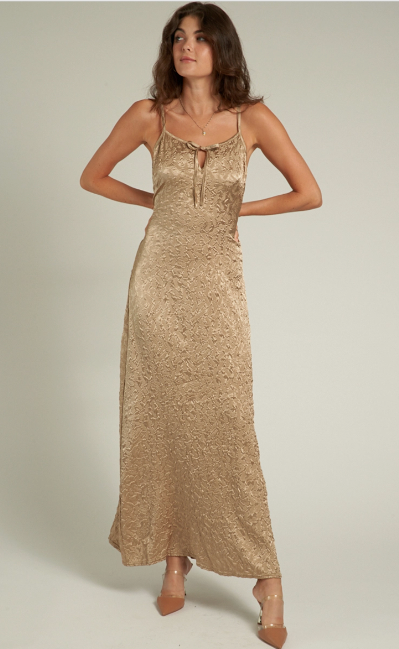 Golden Girl Maxi Dress