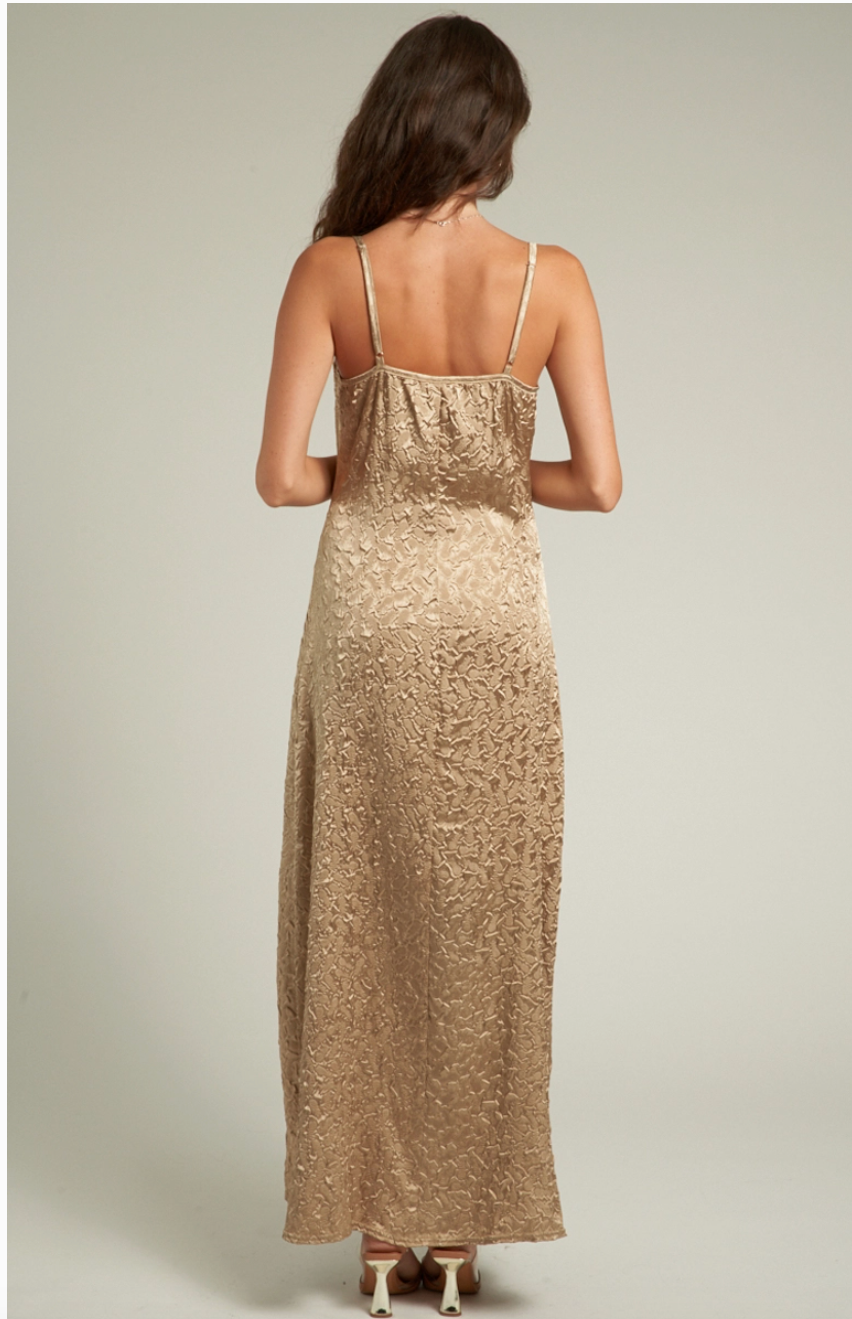 Golden Girl Maxi Dress