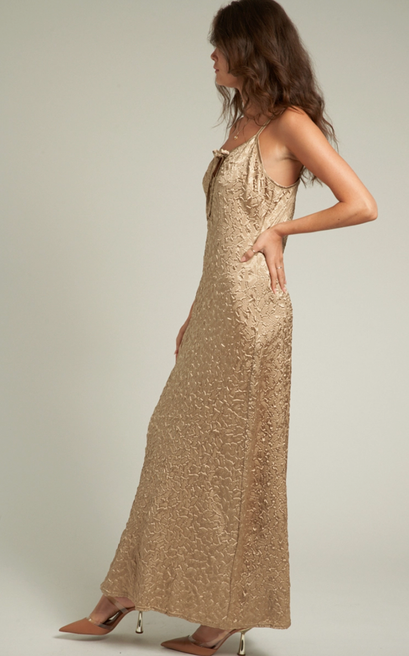 Golden Girl Maxi Dress