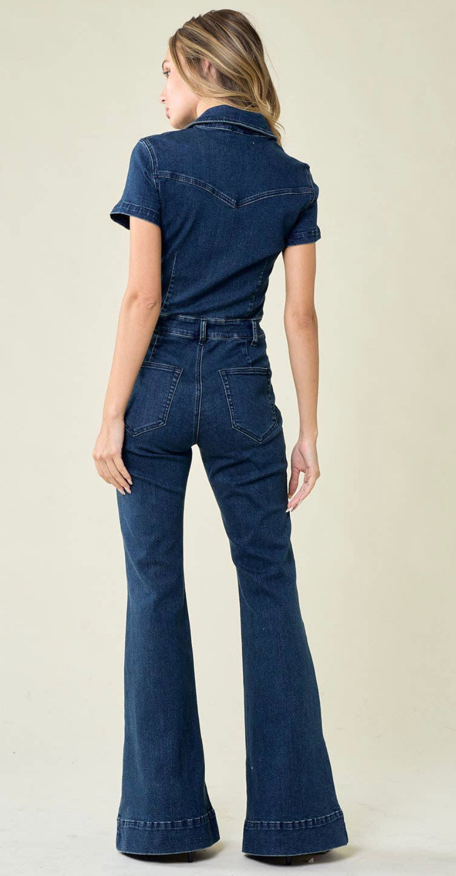 Peace, Love & Denim Jumpsuit