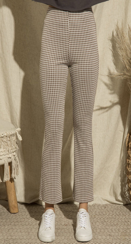 Allie Checkered Pants